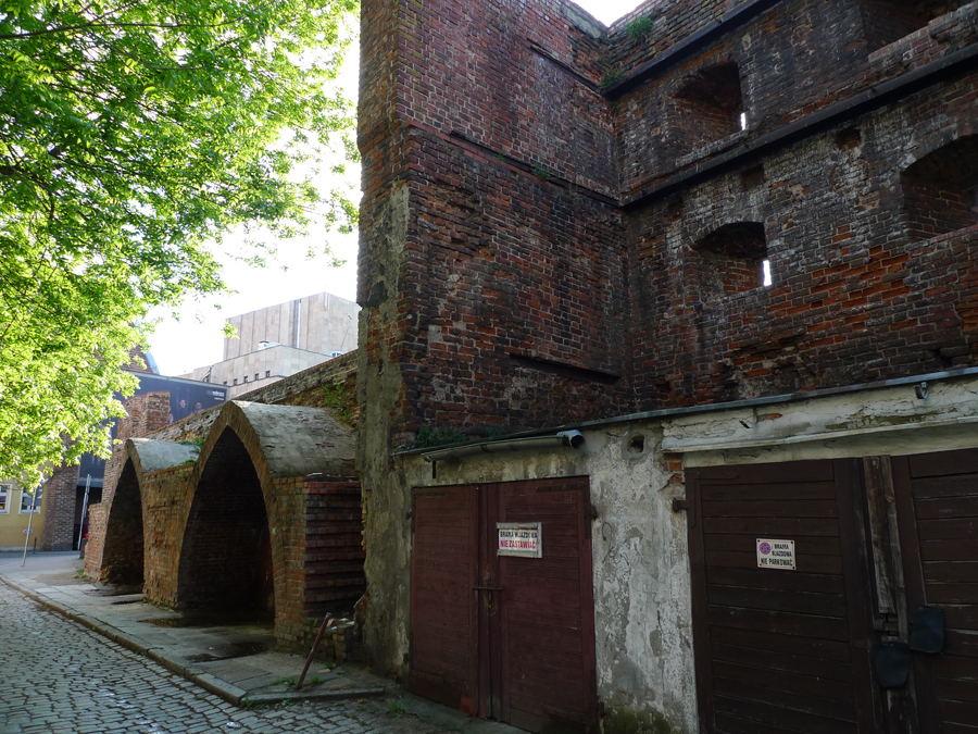 mury gdańsk