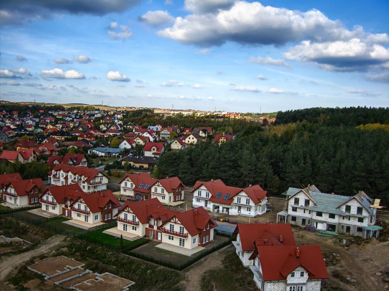 straszyn z lotu ptaka